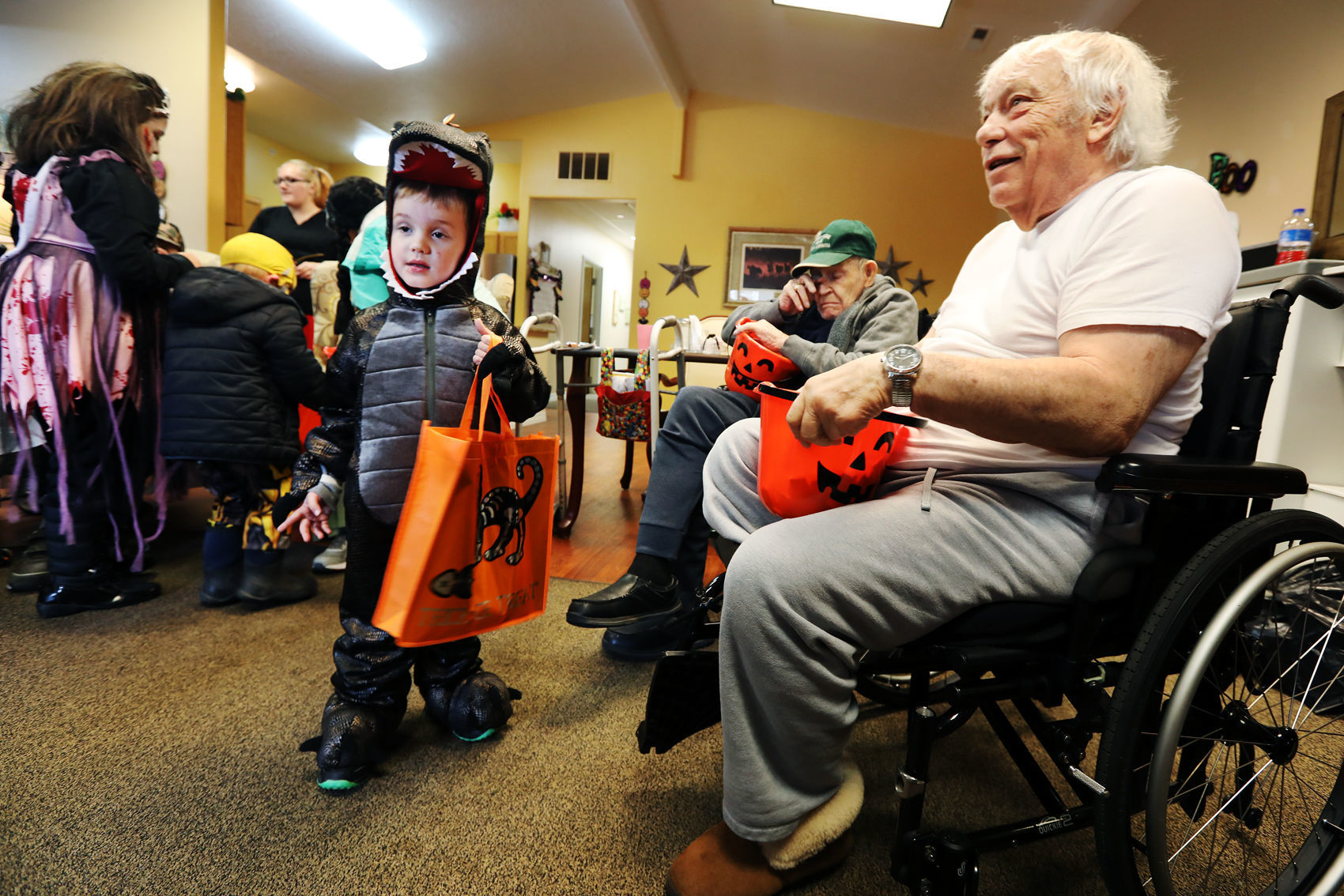 Bee Hive Homes of Butte celebrates Halloween
